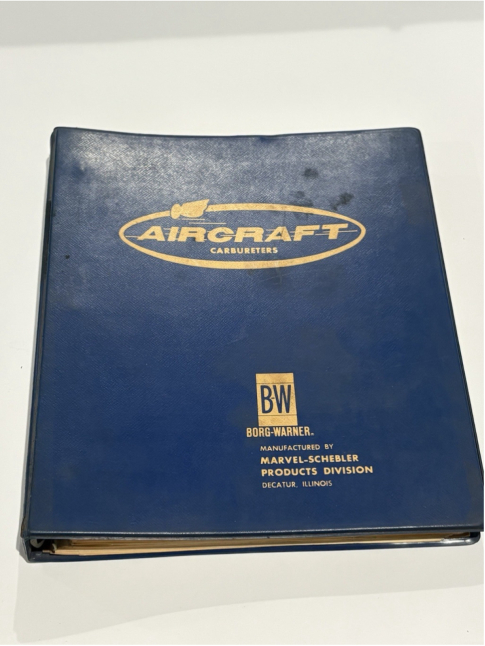Marvel-Schebler Aircraft Carburetor Parts Manual MA-4-5 Continental Lycoming